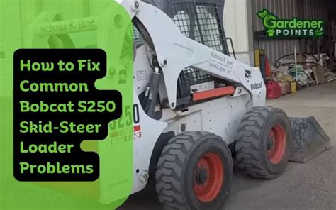 skid steer bucking|s250 skid steer problems.